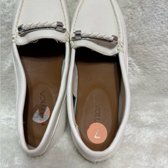 Náutica Women's Becklynn Flats/loafers, White Size 7 - Picture 8 of 9
